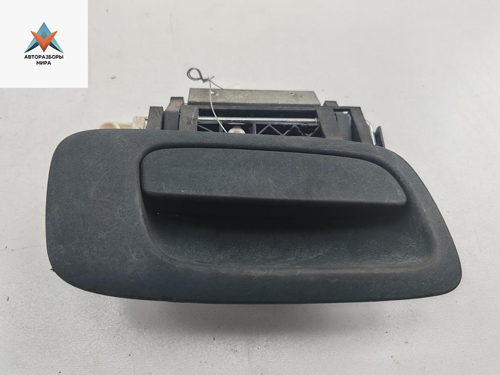 ручка наружная передняя правая Opel Astra G 2000, 1.6 л., бензин, МКПП, чёрный, хетчбэк 5 дв. - фото №1
