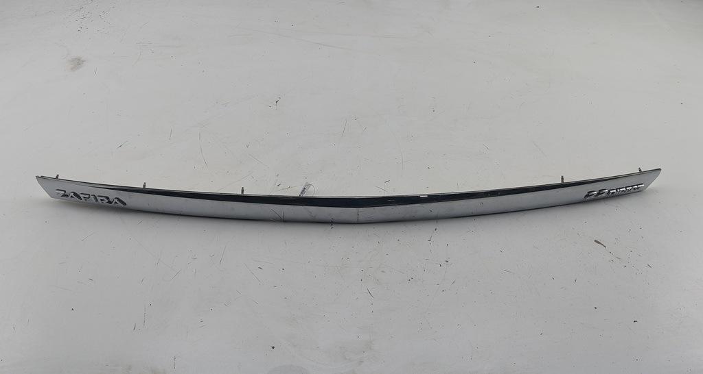 накладка подсветки номера Opel Zafira B 2006, 2.2 л., бензин, МКПП, серый, минивэн, 13137862