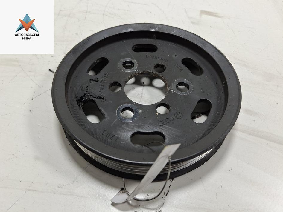 шкив насоса гидроусилителя Volkswagen Passat B5 1999, 1.9 л., дизель, МКПП, синий, универсал, 038145255D - фото №1