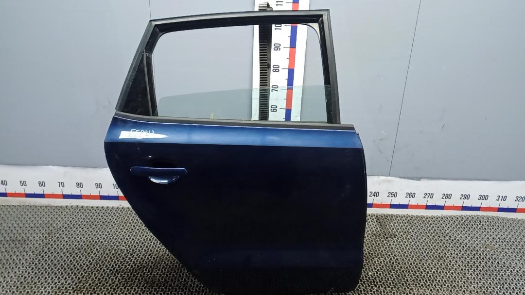 дверь задняя правая Volkswagen Polo 5 поколение 2010, 1.6 л., дизель, МКПП, хетчбэк 5 дв. - фото №1
