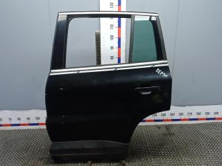 дверь задняя левая Volkswagen Tiguan 1 поколение 2010, 2.0 л., дизель, МКПП, внедорожник 5 дв.