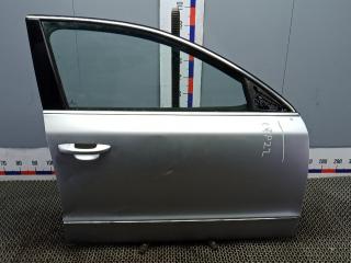 дверь передняя правая Skoda Superb 2 поколение 2010, 2.0 л., дизель, МКПП, хетчбэк 5 дв.