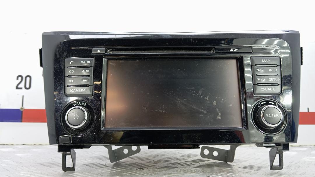 магнитола Nissan Qashqai 2017, 1.5 л., дизель, МКПП, внедорожник 5 дв., 25915HV01A