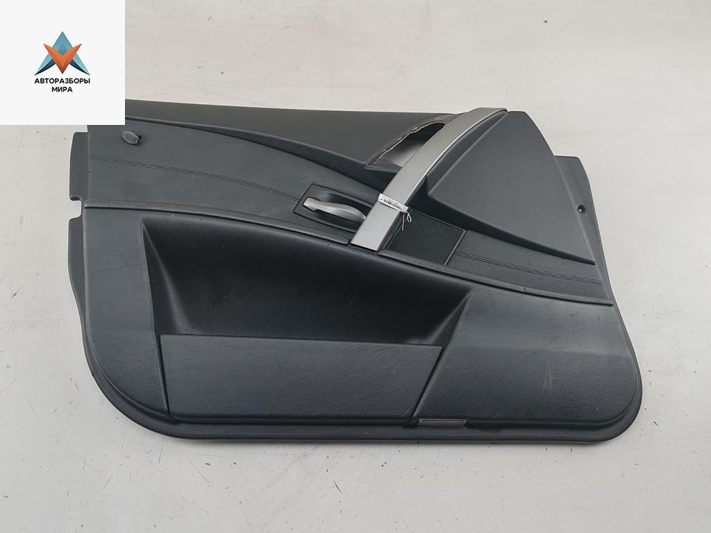 обшивка двери передняя левая BMW 5 серия E60/E61 2006, 2.5 л., дизель, АКПП, чёрный, универсал, 7066041 - фото №1