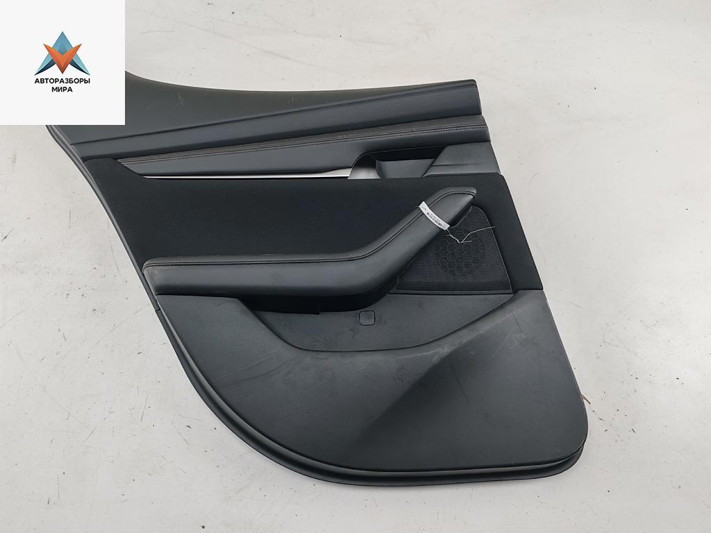 обшивка двери задняя левая Mazda 3 BP 2019, 2.0 л., гибрид, МКПП, чёрный, хетчбэк 5 дв., BCJH6856Z - фото №1