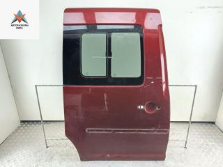 дверь сдвижная Volkswagen Caddy 3 поколение 2007, 1.4 л., бензин, МКПП, красный, фургон