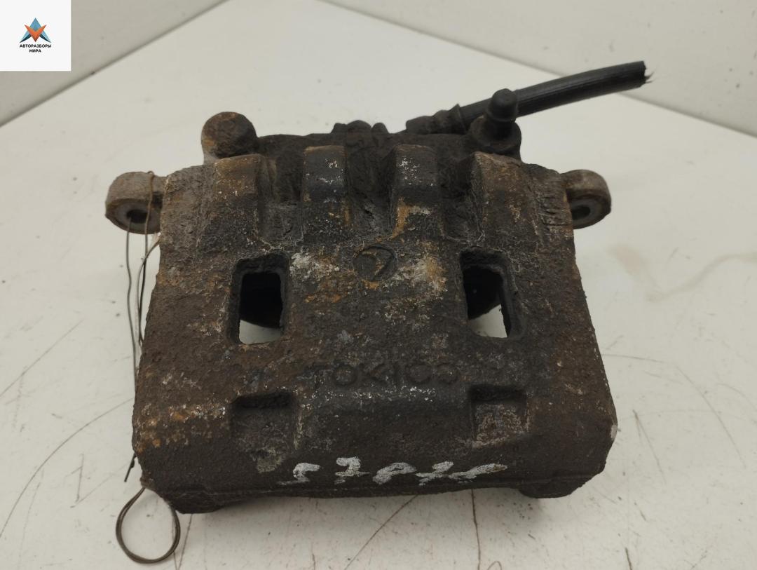 суппорт передний правый Subaru Legacy 4 поколение 2006, 2.5 л., бензин, АКПП, зелёный, универсал - фото №1