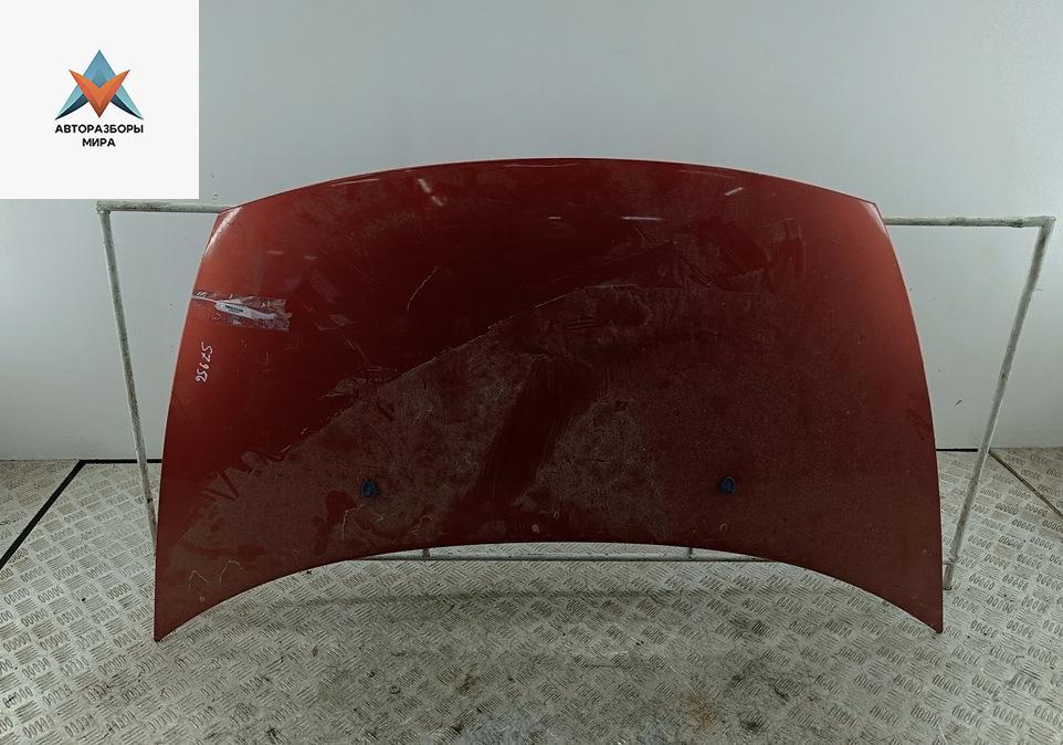 капот Citroen C3 I 2008, 1.1 л., бензин, МКПП, красный, хетчбэк 5 дв. - фото №1