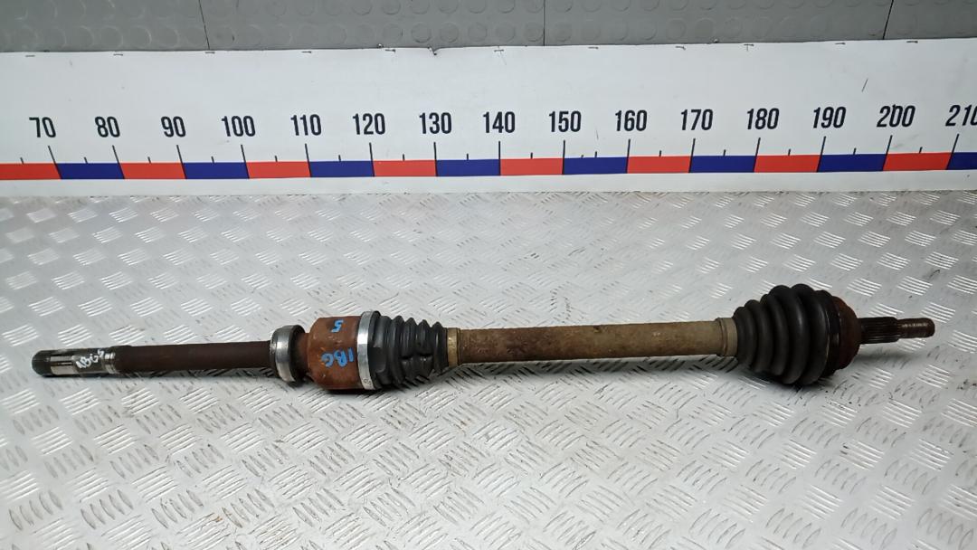 полуось передняя правая (приводной вал, ШРУС) Citroen C4 Picasso 2 поколение 2014, 1.6 л., дизель, МКПП, минивэн - фото №1