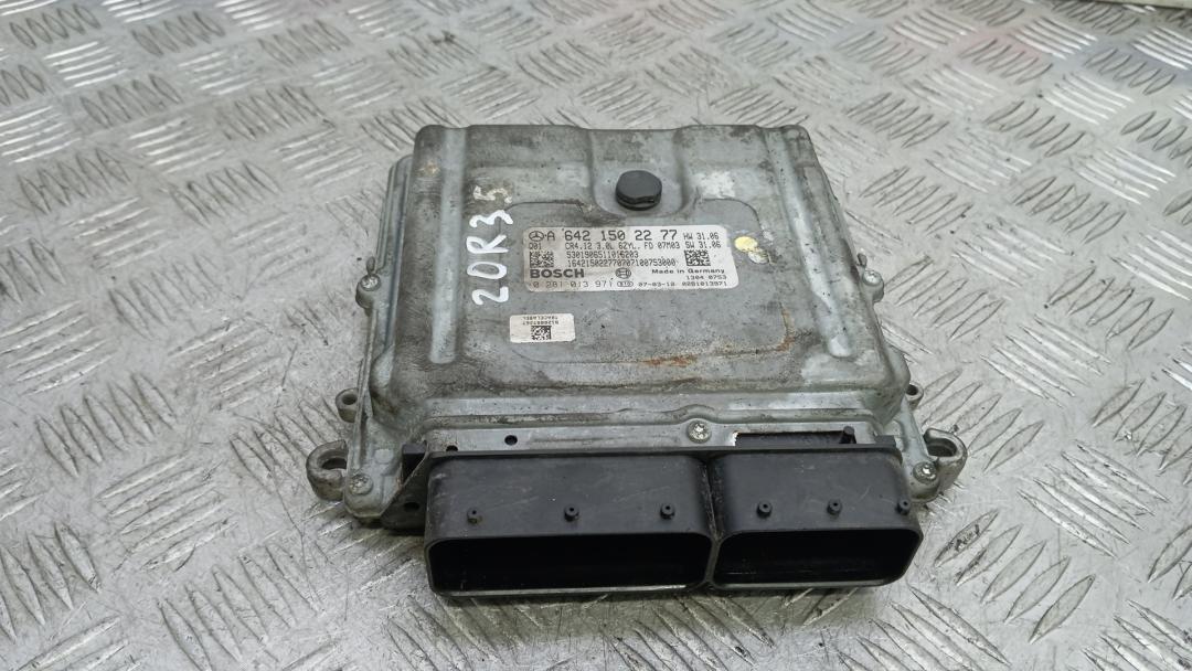 ЭБУ Mercedes-Benz M-Класс W164 2007, 3.0 л., D ML280 CDI, дизель, АКПП, внедорожник 5 дв., A6421502277, 0281013971 - фото №1
