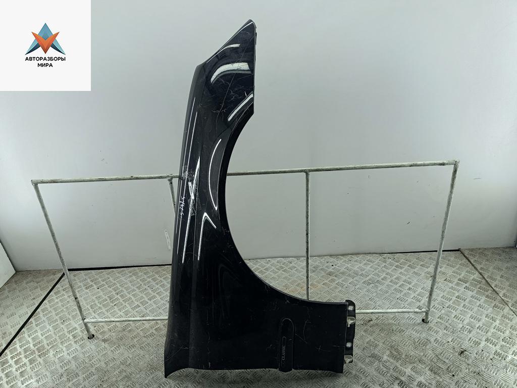 крыло переднее правое Mercedes-Benz C-Класс W203/S203/CL203 2003, 2.2 л., дизель, АКПП, чёрный, универсал - фото №1
