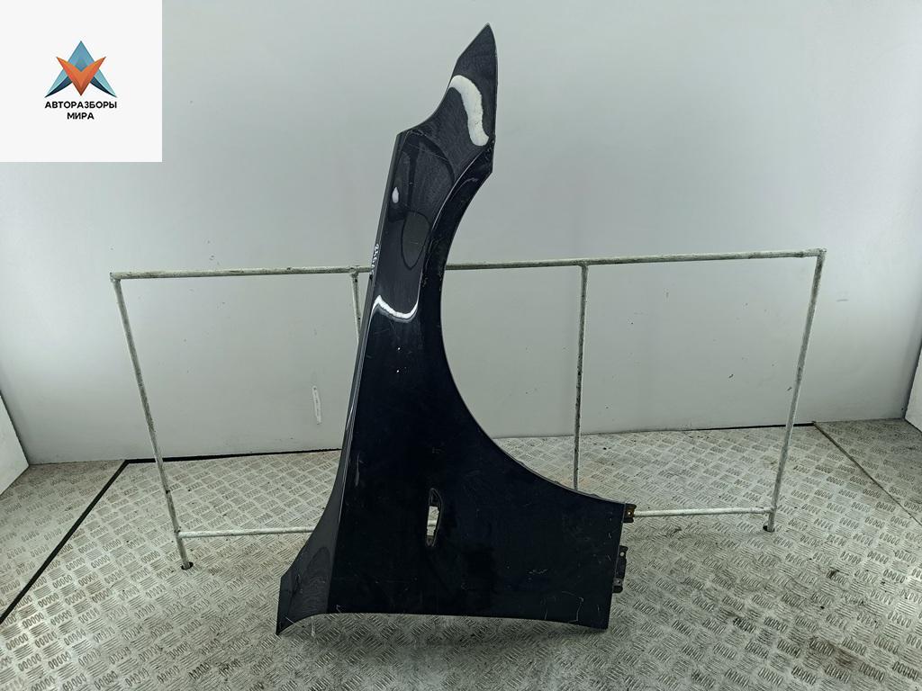 крыло переднее правое BMW 5 серия E60/E61 2006, 2.5 л., дизель, АКПП, чёрный, универсал - фото №1