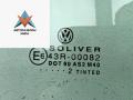 стекло двери передней правой Volkswagen Passat B5 [рестайлинг] 2002, 2.0 л., бензин, МКПП, белый, седан, 43R00082 - фото №2