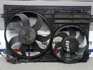 вентилятор радиатора Volkswagen Passat B6 2009, 2.0 л., дизель, МКПП, седан