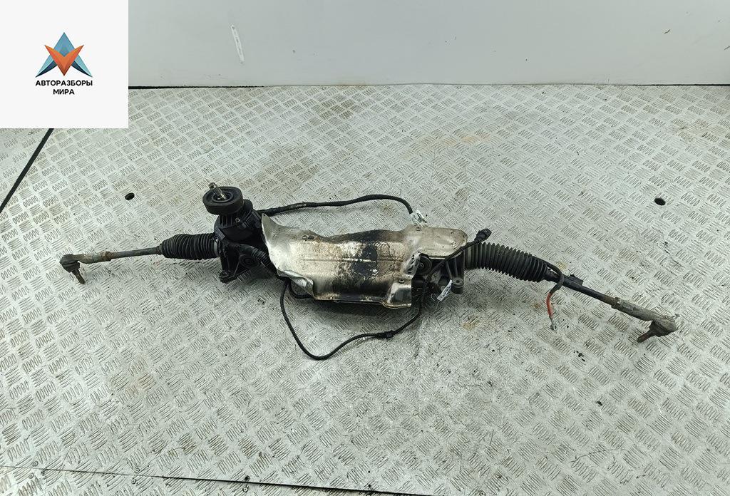 рулевая рейка Volkswagen Golf 6 поколение 2011, 1.6 л., дизель, МКПП, белый, хетчбэк 5 дв. - фото №1