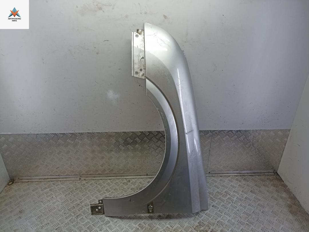 крыло переднее левое Opel Vectra C 2003, 1.8 л., бензин, МКПП, серый, седан - фото №1