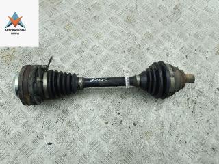 полуось передняя левая (приводной вал, ШРУС) Volkswagen Passat B6 2007, 2.0 л., дизель, МКПП, коричневый, универсал