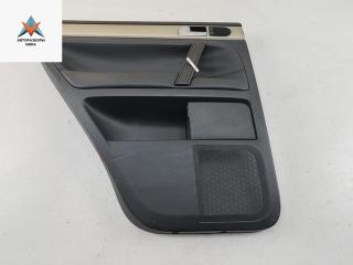 обшивка двери задняя левая Volkswagen Touareg 1 поколение 2003, 2.5 л., дизель, АКПП, чёрный, внедорожник 5 дв.