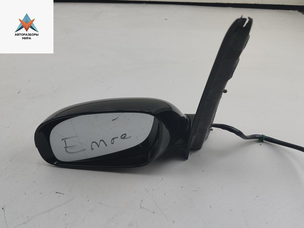 зеркало левое Volkswagen Touran 1 поколение 2005, 2.0 л., дизель, МКПП, чёрный, минивэн - фото №1