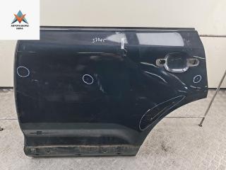 дверь сдвижная Volkswagen Touareg 1 поколение 2003, чёрный, внедорожник 5 дв.