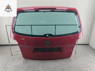 крышка багажника Volkswagen Touran 1 поколение 2005, красный, минивэн