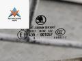 стекло двери передней левой Skoda Fabia 2 поколение (5J) 2009, 1.2 л., бензин, МКПП, красный, универсал, 43R001057 - фото №2
