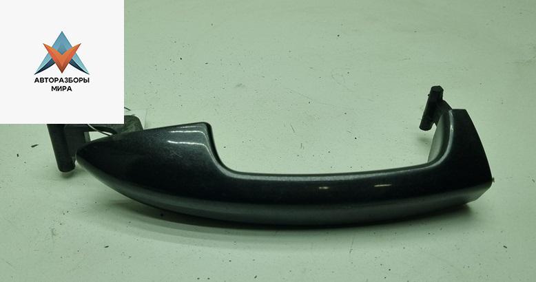 ручка наружная задняя левая Volkswagen Passat B6 2007, 2.0 л., дизель, МКПП, коричневый, универсал, 3C0837209 - фото №1