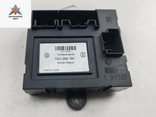 модуль управления двери Volkswagen Caddy 3 поколение 2005, 2.0 л., дизель, МКПП, белый, фургон, 3D1837016, 1KO959792