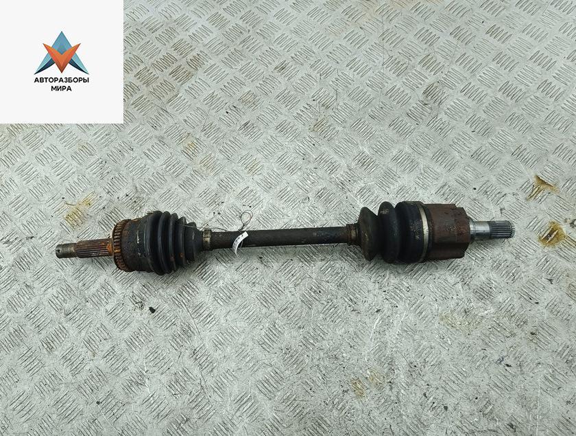 полуось передняя левая (приводной вал, ШРУС) Kia Rio 2 поколение 2005, 1.6 л., бензин, МКПП, серый, хетчбэк 5 дв. - фото №1