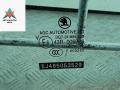 стекло двери задней левой Skoda Roomster 1 поколение 2008, 1.9 л., дизель, МКПП, синий, фургон, 5J485053529 - фото №2
