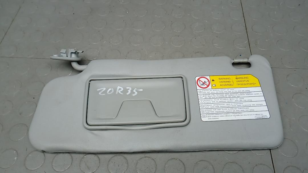 козырек солнцезащитный Mercedes-Benz M-Класс W164 2007, 3.0 л., D ML280 CDI, дизель, АКПП, внедорожник 5 дв. - фото №1