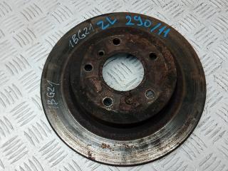 диск тормозной задний Renault Kadjar 1 поколение 2016, 1.2 л., бензин, МКПП, внедорожник 5 дв.