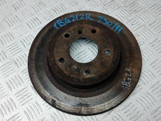 диск тормозной задний Renault Kadjar 1 поколение 2016, 1.2 л., бензин, МКПП, внедорожник 5 дв.