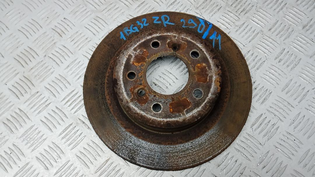 диск тормозной задний Renault Kadjar 1 поколение 2016, 1.5 л., дизель, МКПП, внедорожник 5 дв. - фото №1