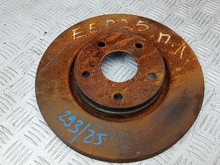 диск тормозной передний Toyota VERSO 2009, 2.0 л., дизель, МКПП, минивэн