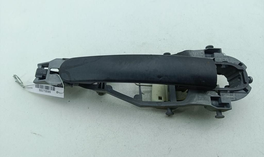 ручка наружная передняя правая Skoda Fabia mk2 (5J) 2009, 1.2 л., бензин, МКПП, красный, универсал, 5J0837886B