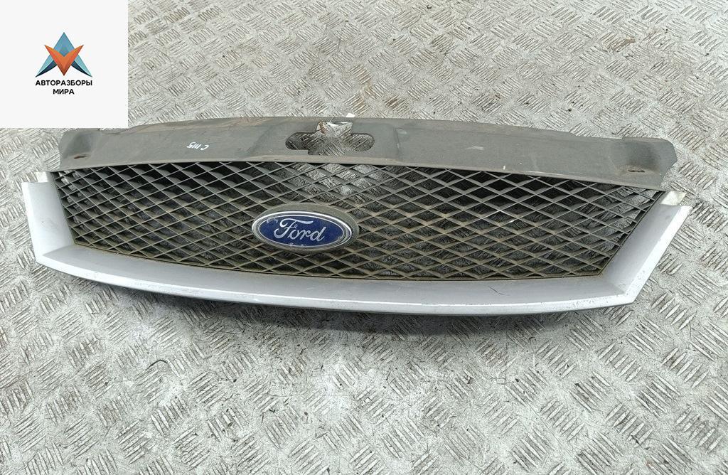 решетка радиатора Ford Mondeo 3 поколение 2002, серый, седан, 1S7X8A100A - фото №1