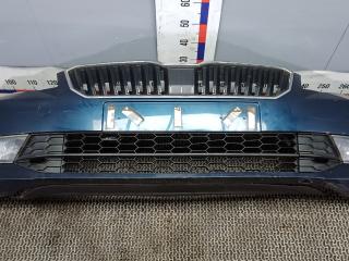 бампер передний Skoda Superb 3 поколение 2016, 1.6 л., дизель, МКПП, хетчбэк 5 дв.