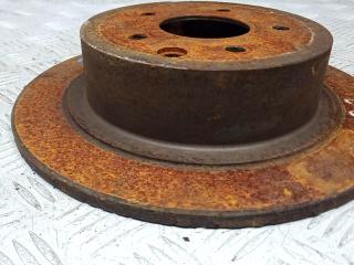 диск тормозной задний Nissan Qashqai 1 поколение 2007, 1.6 л., бензин, МКПП, внедорожник 5 дв.