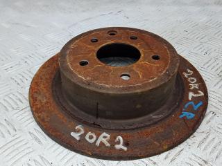 диск тормозной задний Nissan Qashqai 1 поколение 2007, 1.6 л., бензин, МКПП, внедорожник 5 дв.