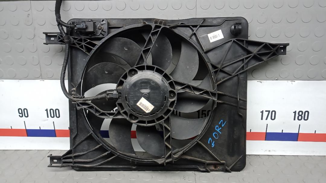 вентилятор радиатора Nissan Qashqai 1 поколение 2007, 1.6 л., бензин, МКПП, внедорожник 5 дв. - фото №1