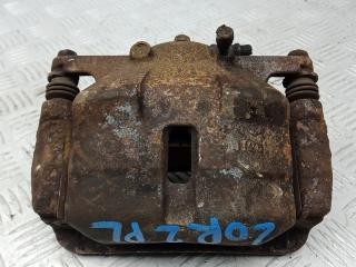 суппорт передний левый Nissan Qashqai 1 поколение 2007, 1.6 л., бензин, МКПП, внедорожник 5 дв.