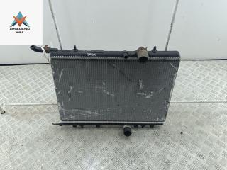 радиатор охлаждения Peugeot 307 1 поколение 2004, 2.0 л., бензин, МКПП, чёрный, универсал, 9647421680