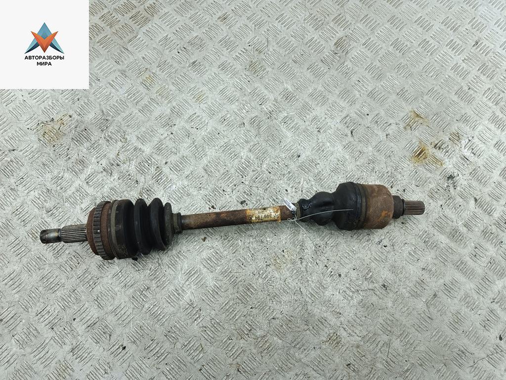 полуось передняя левая (приводной вал, ШРУС) Peugeot Expert 1 поколение 2001, 2.0 л., бензин, АКПП, белый, фургон, 9634679480 - фото №1