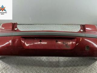 бампер задний Renault Laguna 2 поколение 2001, красный, хетчбэк 5 дв., 8200002668