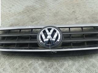 решетка радиатора Volkswagen Touareg 1 поколение 2003, чёрный, внедорожник 5 дв.
