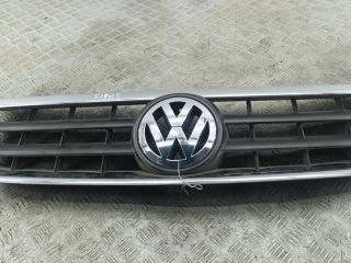 решетка радиатора Volkswagen Touareg 1 поколение 2003, чёрный, внедорожник 5 дв.