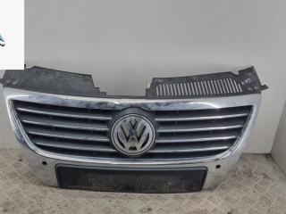 решетка радиатора Volkswagen Passat B6 2008, чёрный, универсал, 3C0853651F
