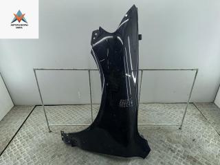 крыло переднее левое Volkswagen Touareg 1 поколение 2003, 2.5 л., дизель, АКПП, чёрный, внедорожник 5 дв.