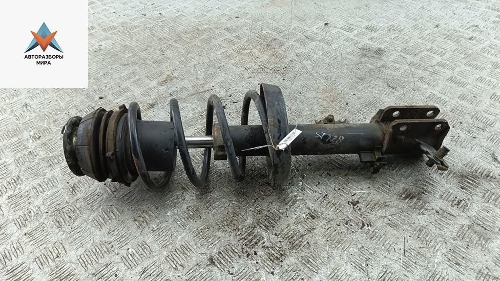 стойка передняя Opel Vectra B 1998, 1.6 л., бензин, МКПП, серый, седан - фото №1